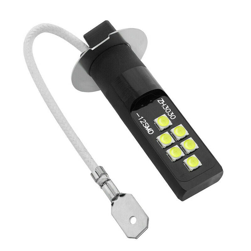 2PCS 12V 1400 Lumens Car H3 LED Fog Light
