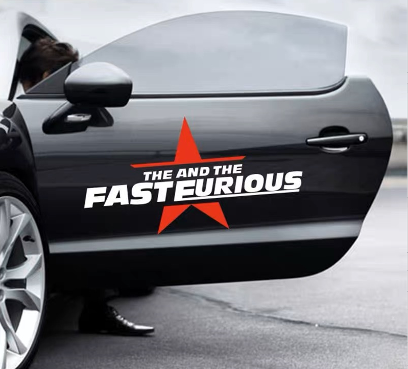 Car Stickers Exterior Fast & Furious -Big Size – LIGHTNING AUTO
