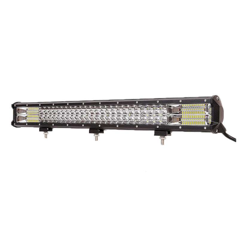 47 Inch 648W Triple Row Spot Flood Combo Beam Light Bar Driving LED Work Lights