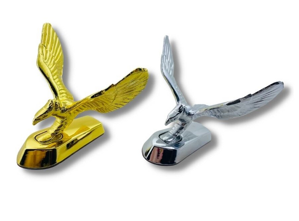 3D  Eagle Head Decoration   Front Fender Mudguard Alloy Statue