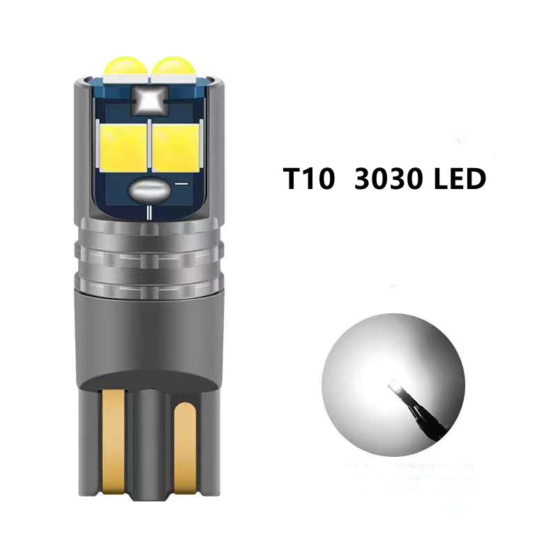 High Quality T10 W5W Super Bright 3030 LED Car Interior Reading Dome Light Marker Lamp 168 194 LED Auto Wedge Parking Bulbs