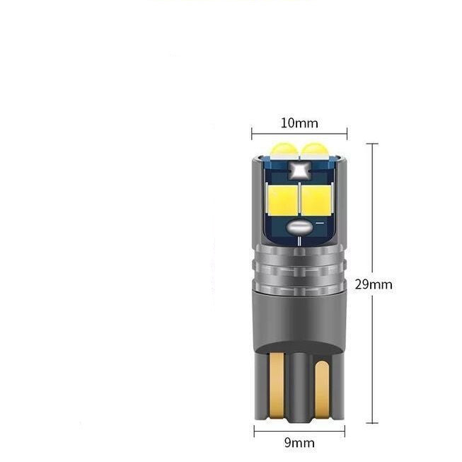 High Quality T10 W5W Super Bright 3030 LED Car Interior Reading Dome Light Marker Lamp 168 194 LED Auto Wedge Parking Bulbs