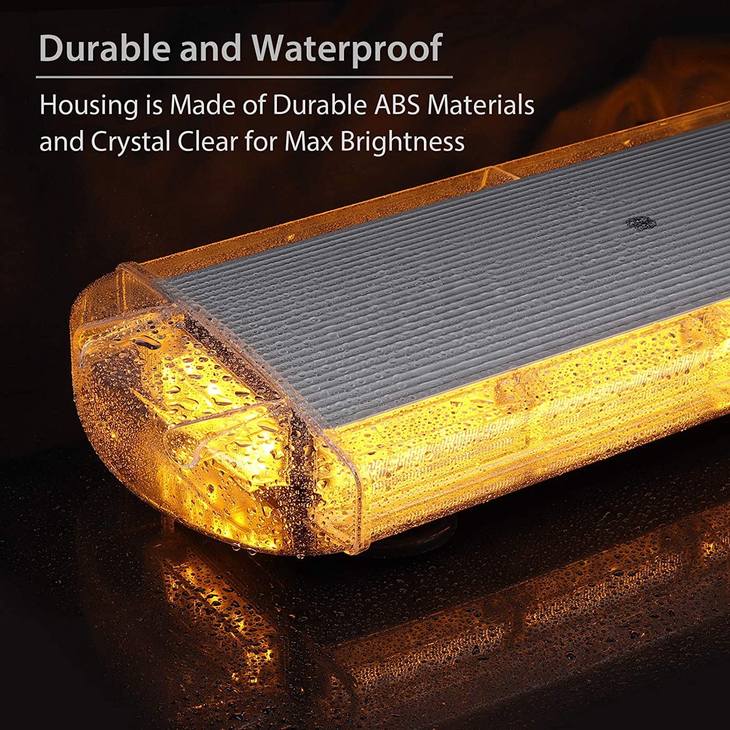 22 INCH 40LED AMBER LED EMERGENCY BEACON LIGHT BAR
