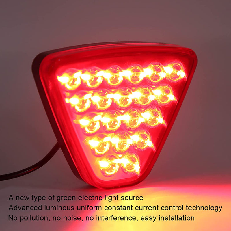 12V Auto 20 LEDs Brake Light  Lamp Reverse Warning Lamp Flash Strobe Taillight