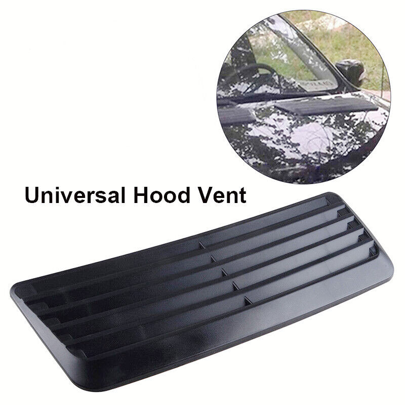 Car Hood Vent Scoop Louver Scoop Cover Air Flow Intake Universal
