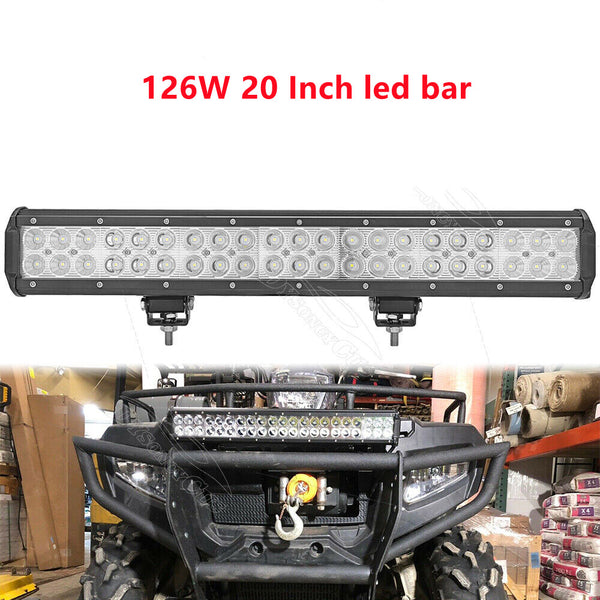 126W 20 Inch LED Light Bar Combo Beam RB OFF-ROAD 4X4